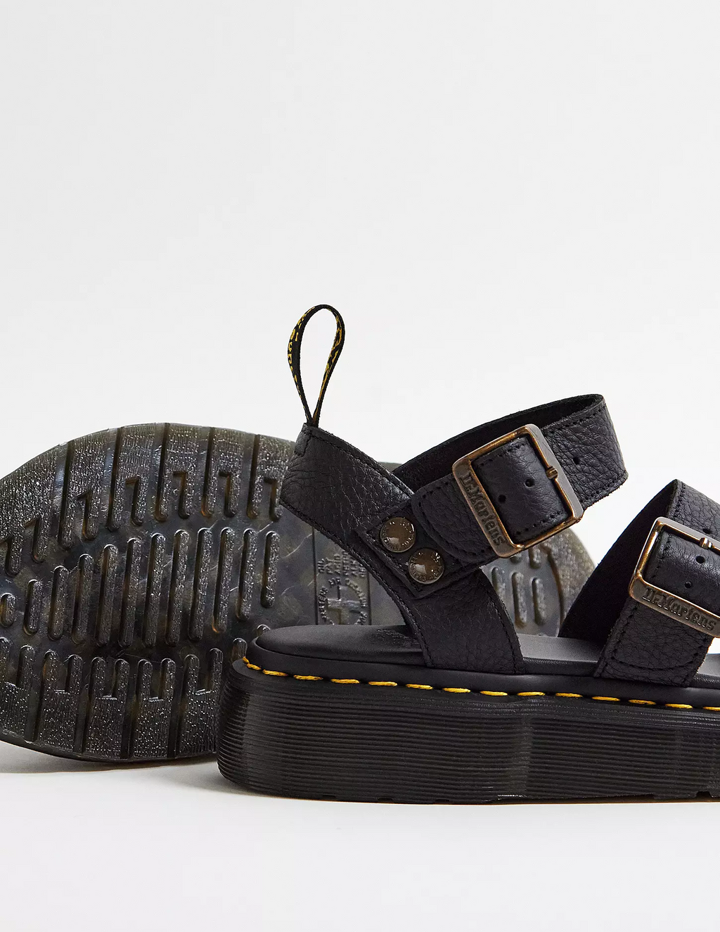 DR. MARTENS GRYPHON QUAD BLACK PISA