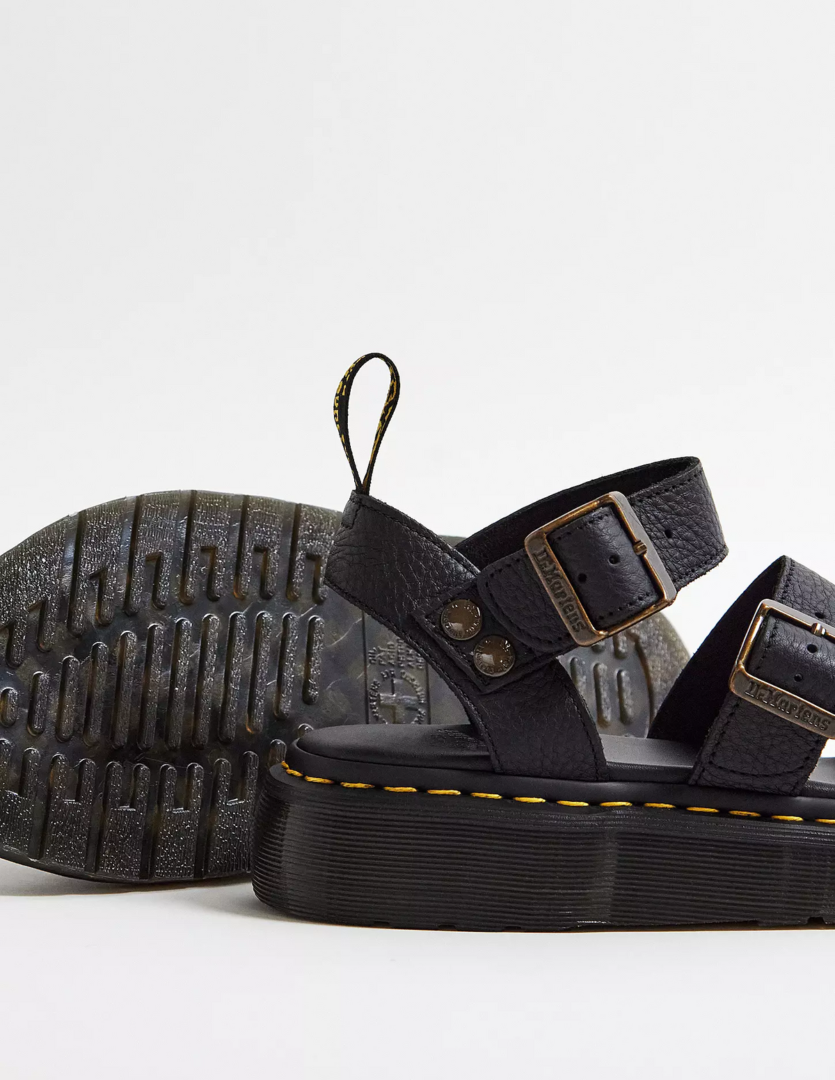 DR. MARTENS GRYPHON QUAD BLACK PISA