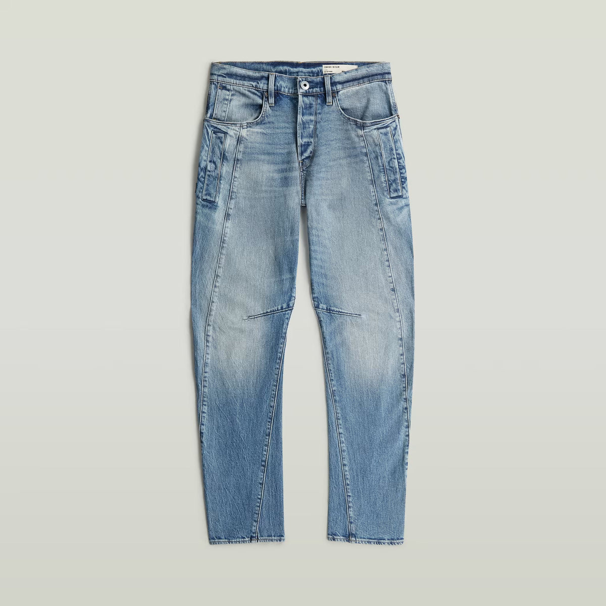 G-Star RAW Contor 3D Slim Faded Blue Halite Jeans