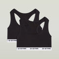G-Star RAW Racerback Bralette 2 Pack Black