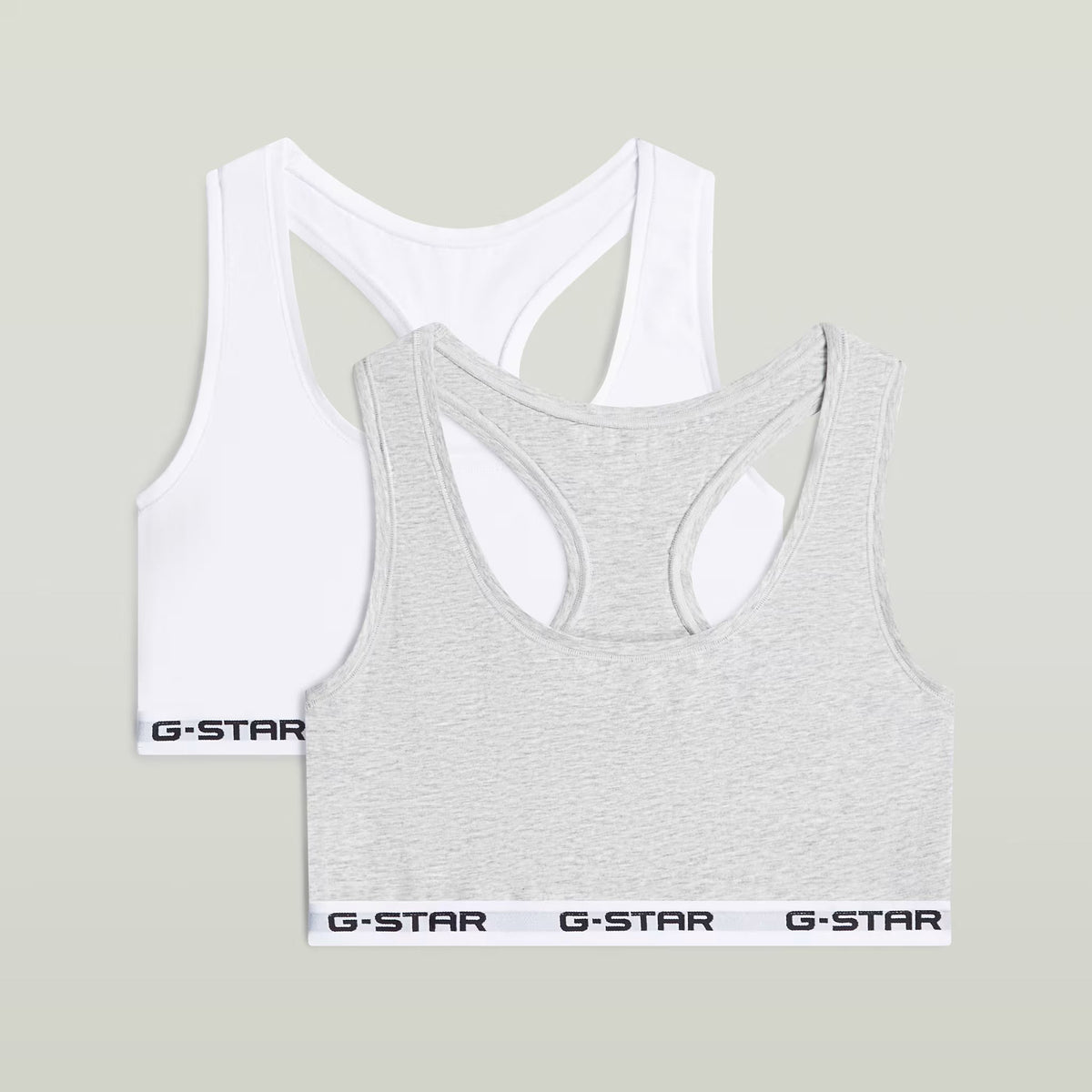 G-Star RAW Racerback Bralette 2 Pack Multi