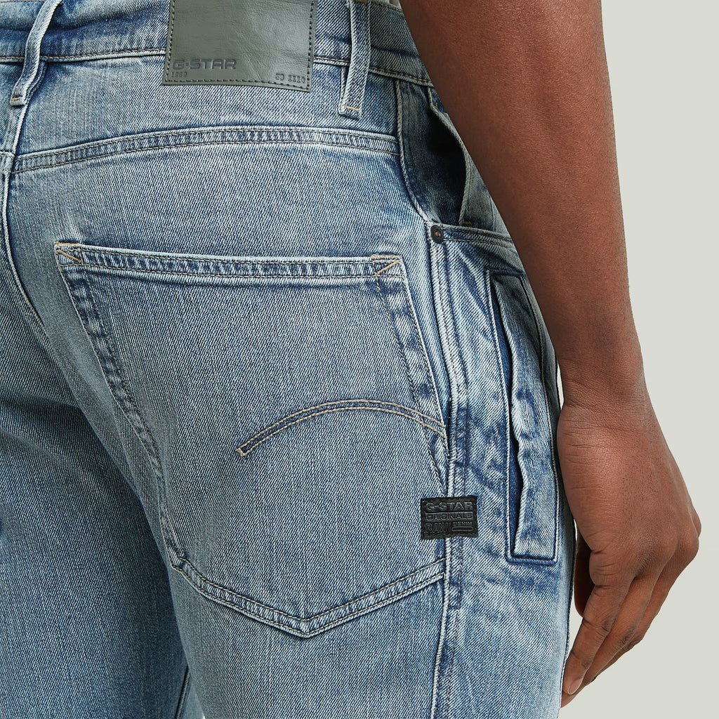 G-Star RAW Contor 3D Slim Faded Blue Halite Jeans