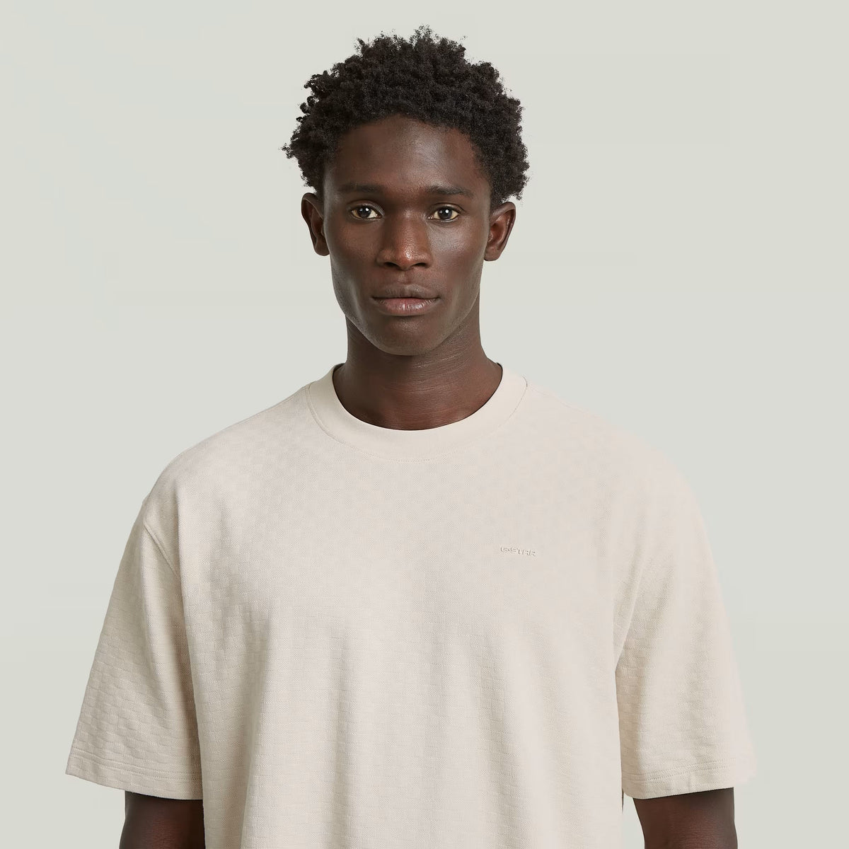 G-Star RAW Structured Relaxed Base Whitebait T-Shirt