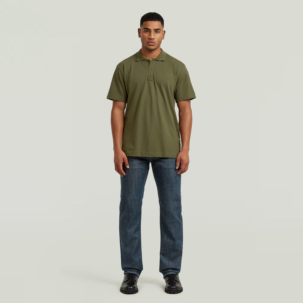 G-Star RAW Core Regular Shadow Olive Polo Shirt