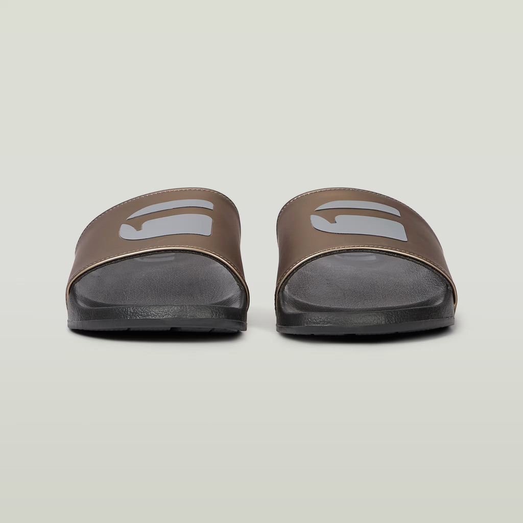 G-Star RAW Cart VI Silver/Black Slides