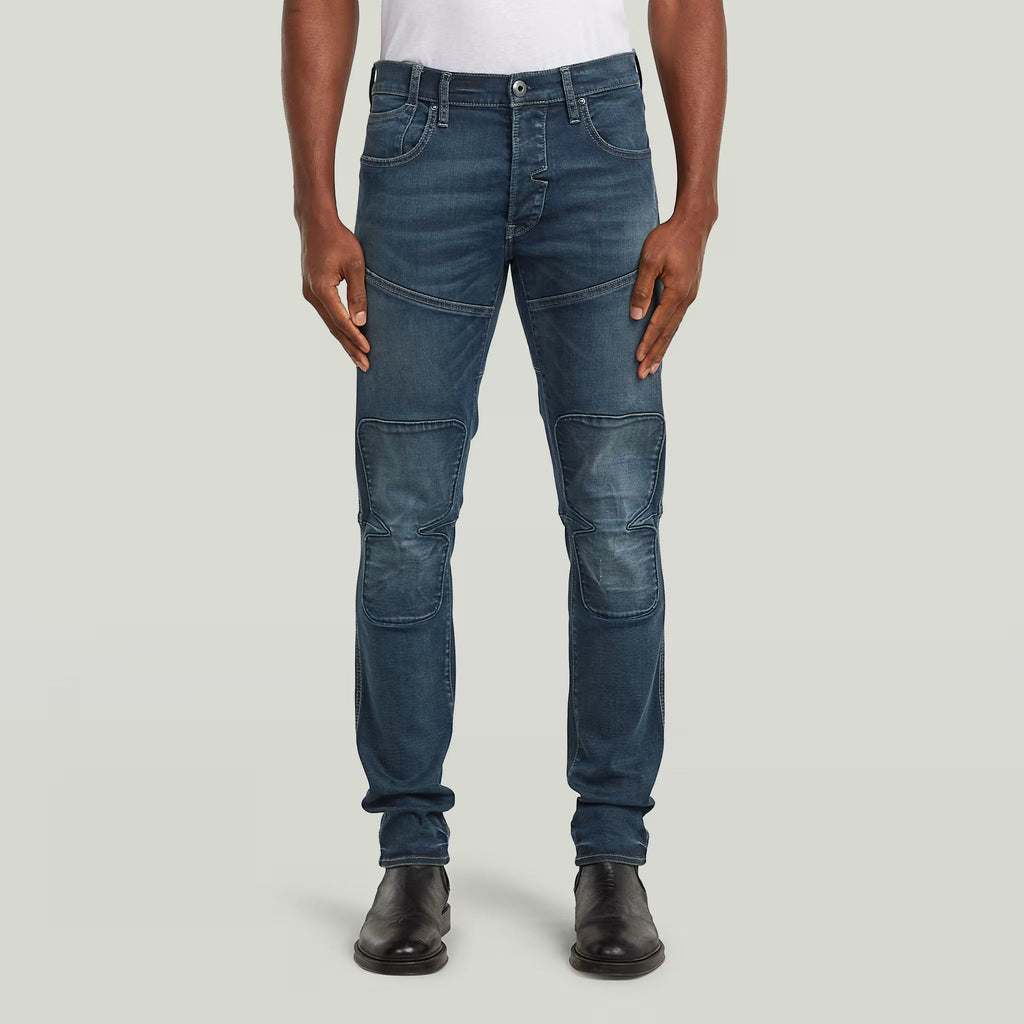 G-Star RAW Biker Patched 3D Slim Antique Foundry Jeans