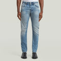 G-Star RAW Contor 3D Slim Faded Blue Halite Jeans