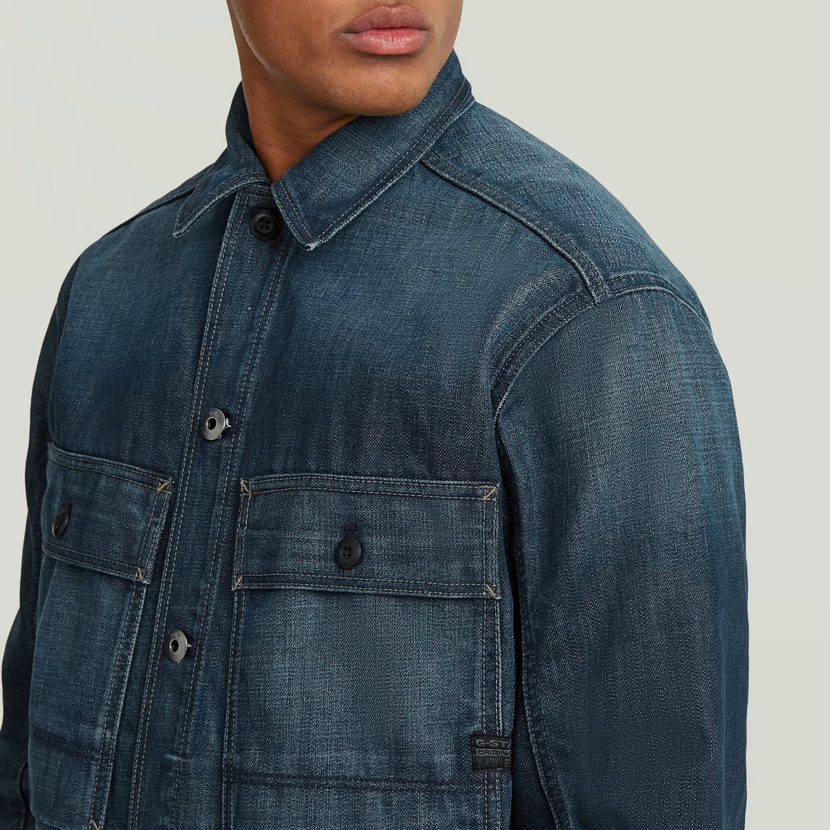 G-Star RAW Mosa Antique Jadeite Green Overshirt