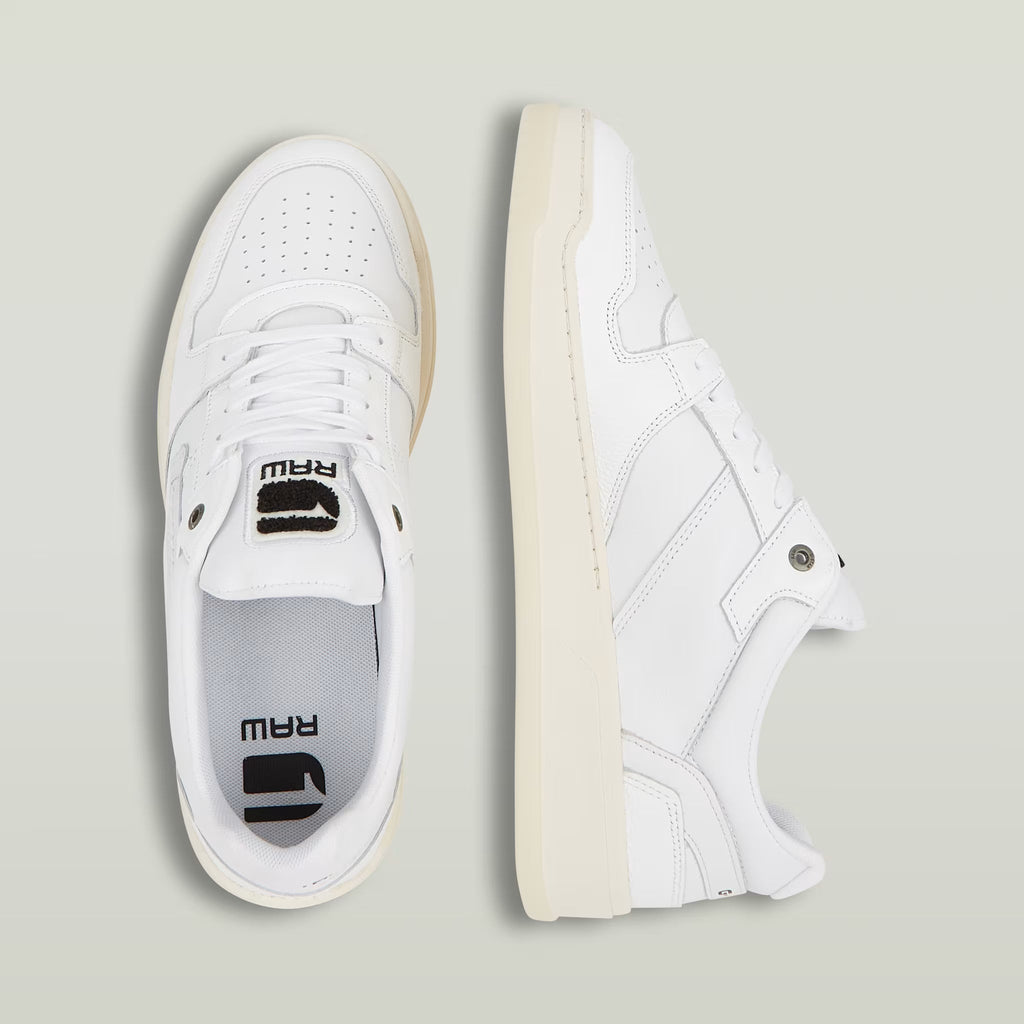 G-Star RAW Grid Lea White Sneakers