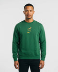 Springboks Nike Mens Crew Sweatshirt Gorge Green