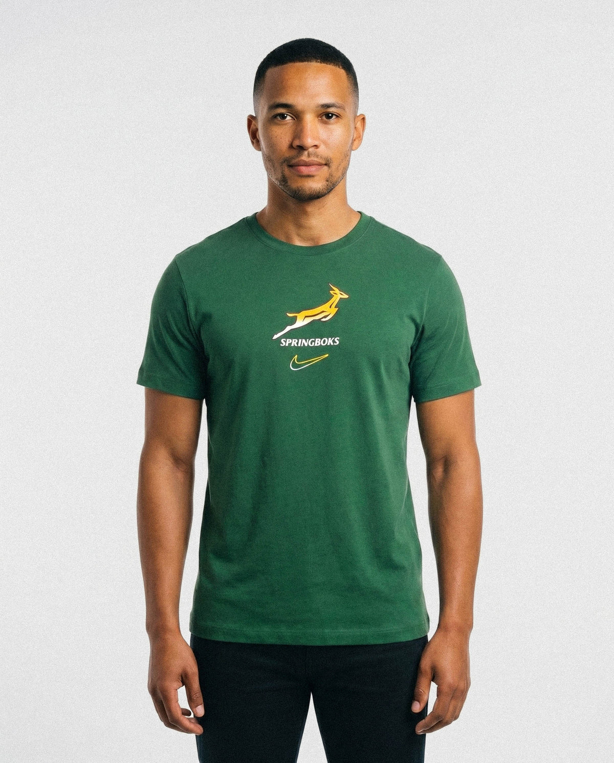 Springboks Nike Mens Gradient Logo Tee Gorge Green