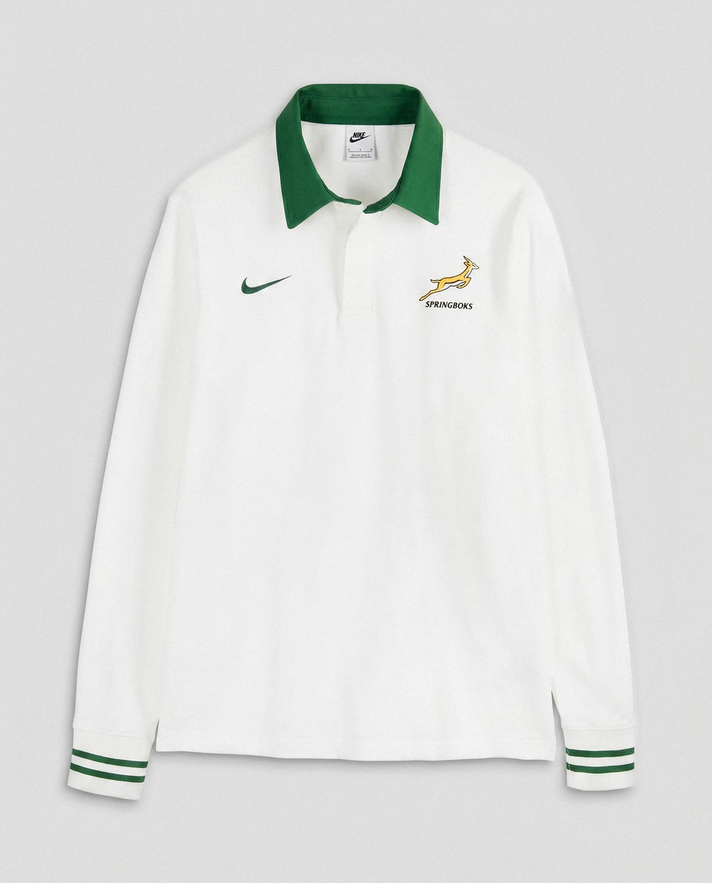 Springboks Nike Men's 26/27 Heritage Long Sleeve Away Jersey