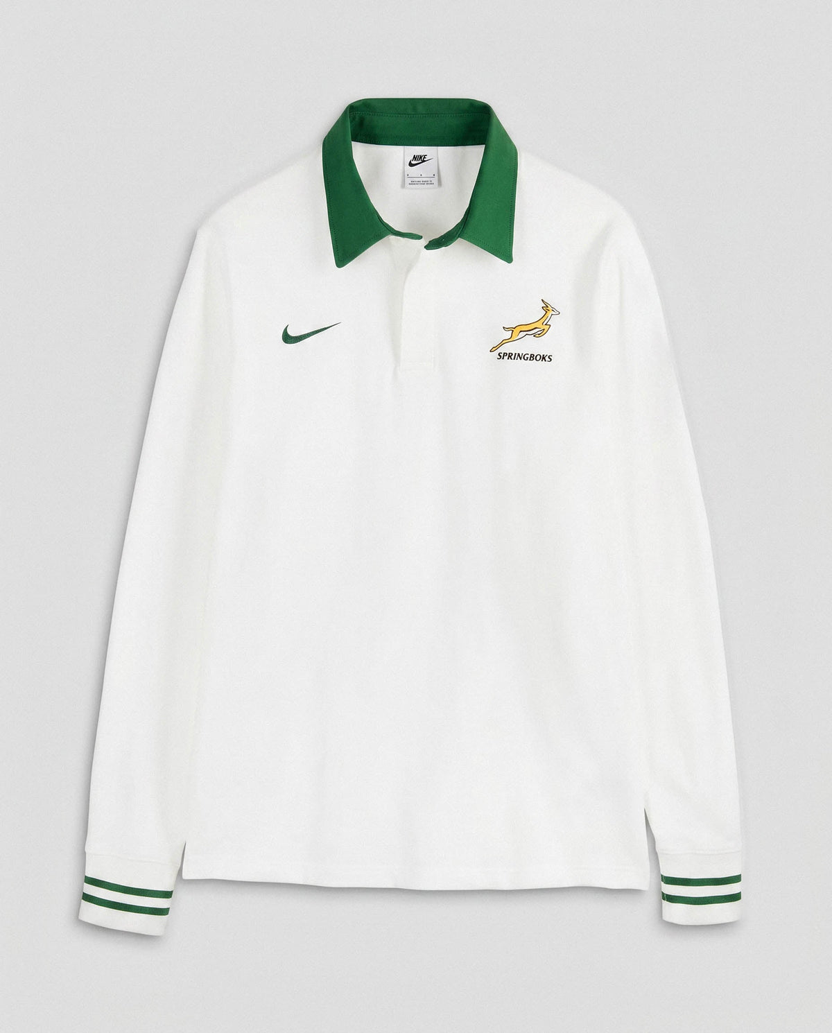Springboks Nike Men's 26/27 Heritage Long Sleeve Away Jersey