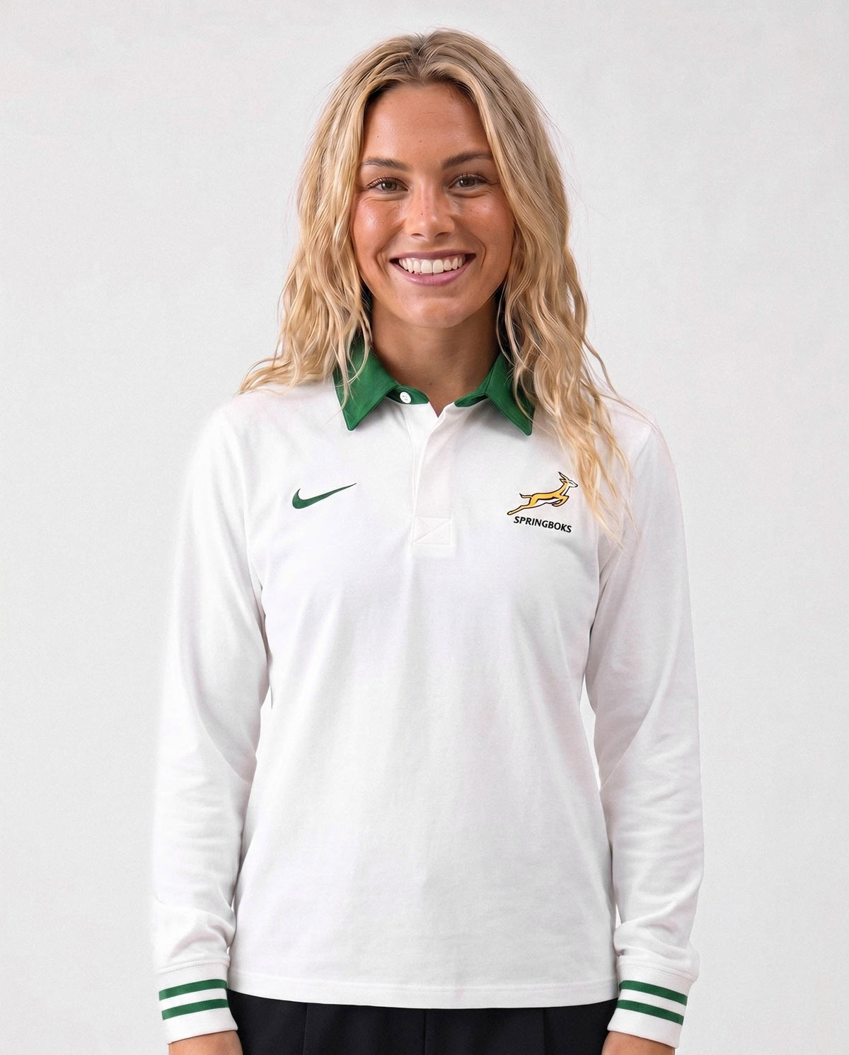 Springboks Nike Men's 26/27 Heritage Long Sleeve Away Jersey