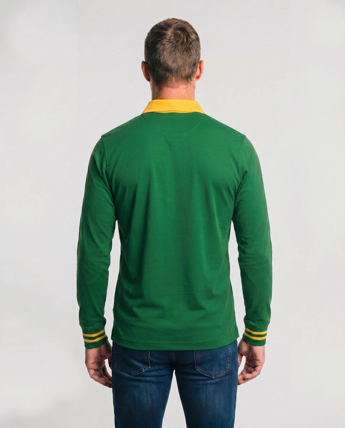 Springboks Nike Men's 26/27 Heritage Long Sleeve Home Jersey