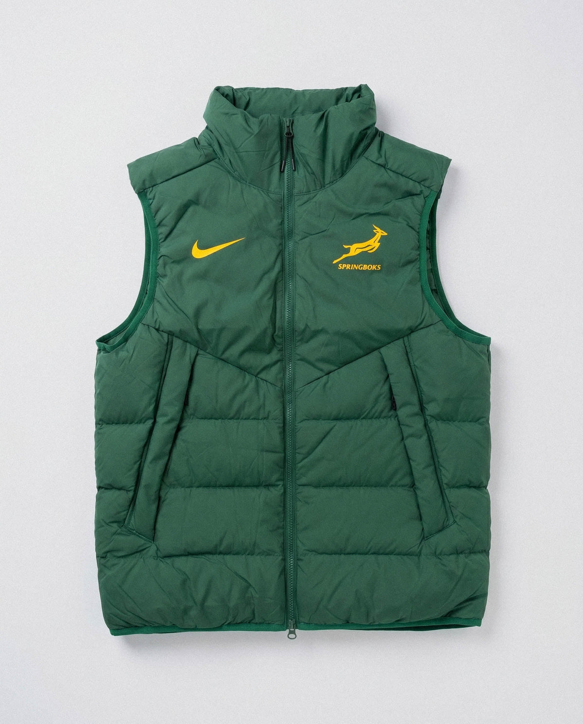 Springboks Nike Mens Sideline Fill Vest Gorge Green