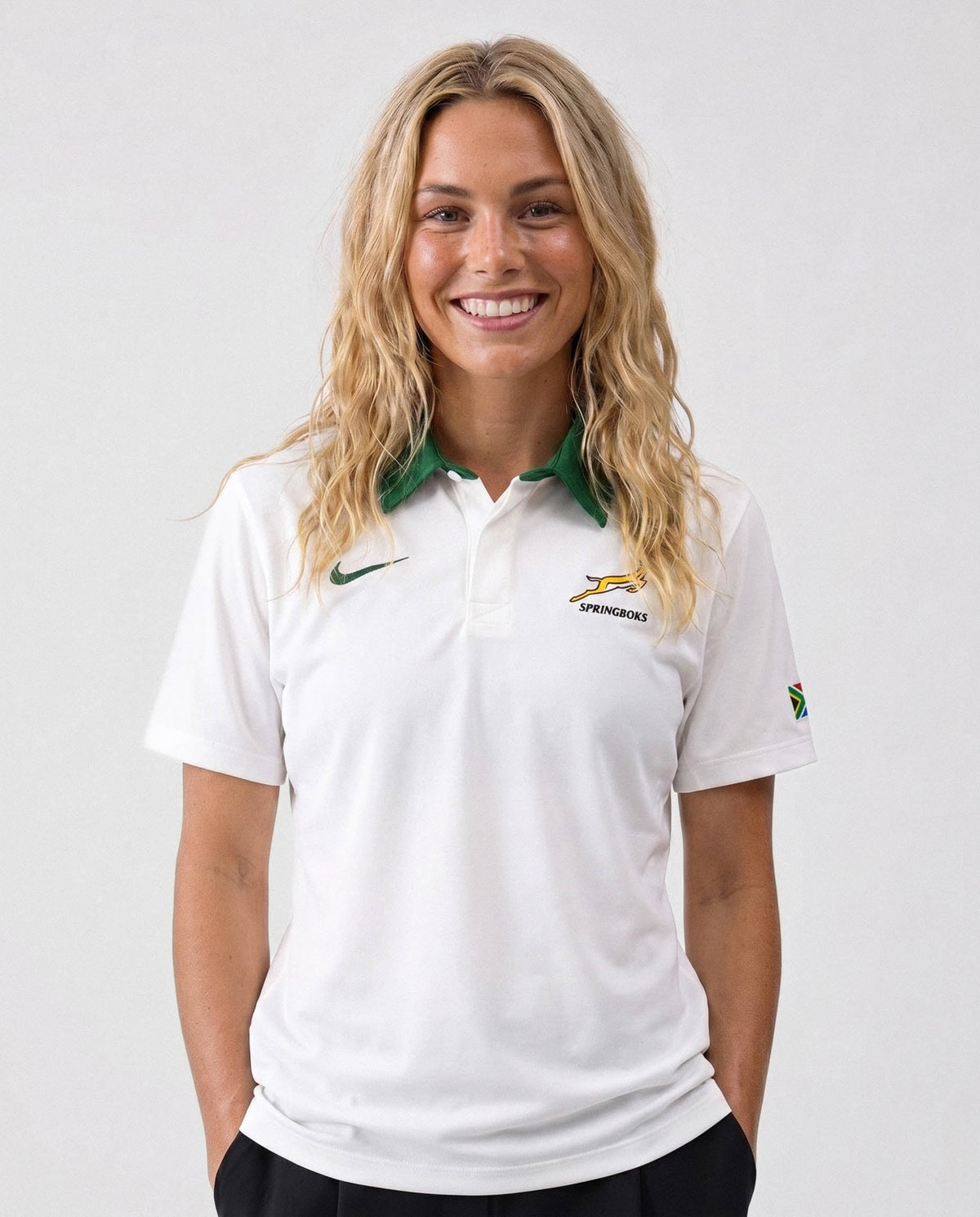 Springboks Nike Men's 26/27 Heritage Short Sleeve Away Jersey