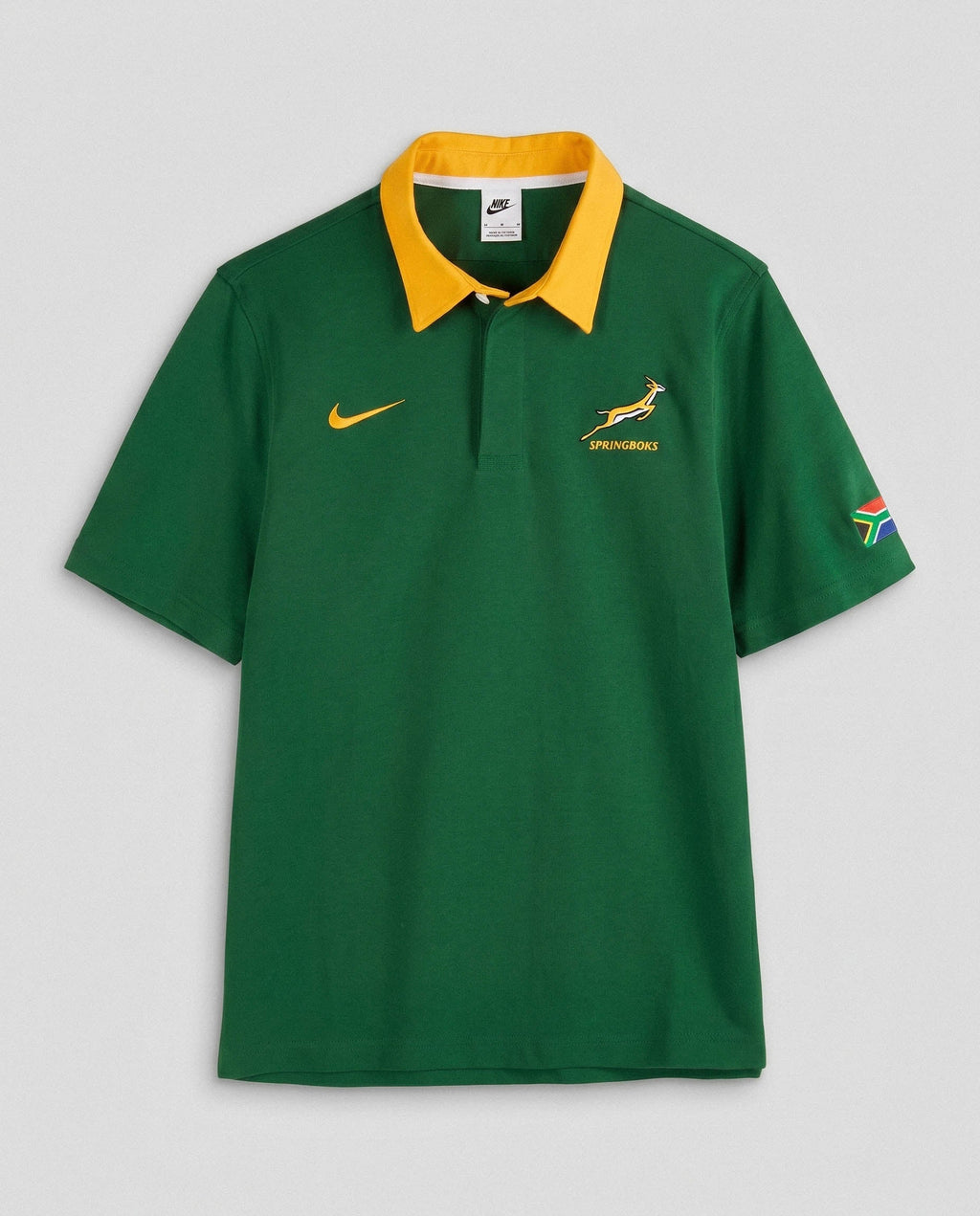 Springboks Nike Men's 26/27 Heritage Short Sleeve Home Jersey