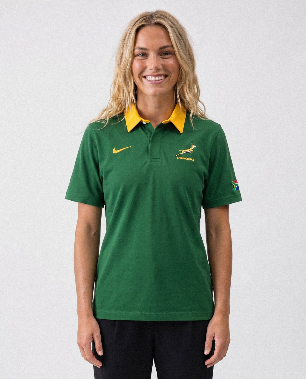 Springboks Nike Men's 26/27 Heritage Short Sleeve Home Jersey