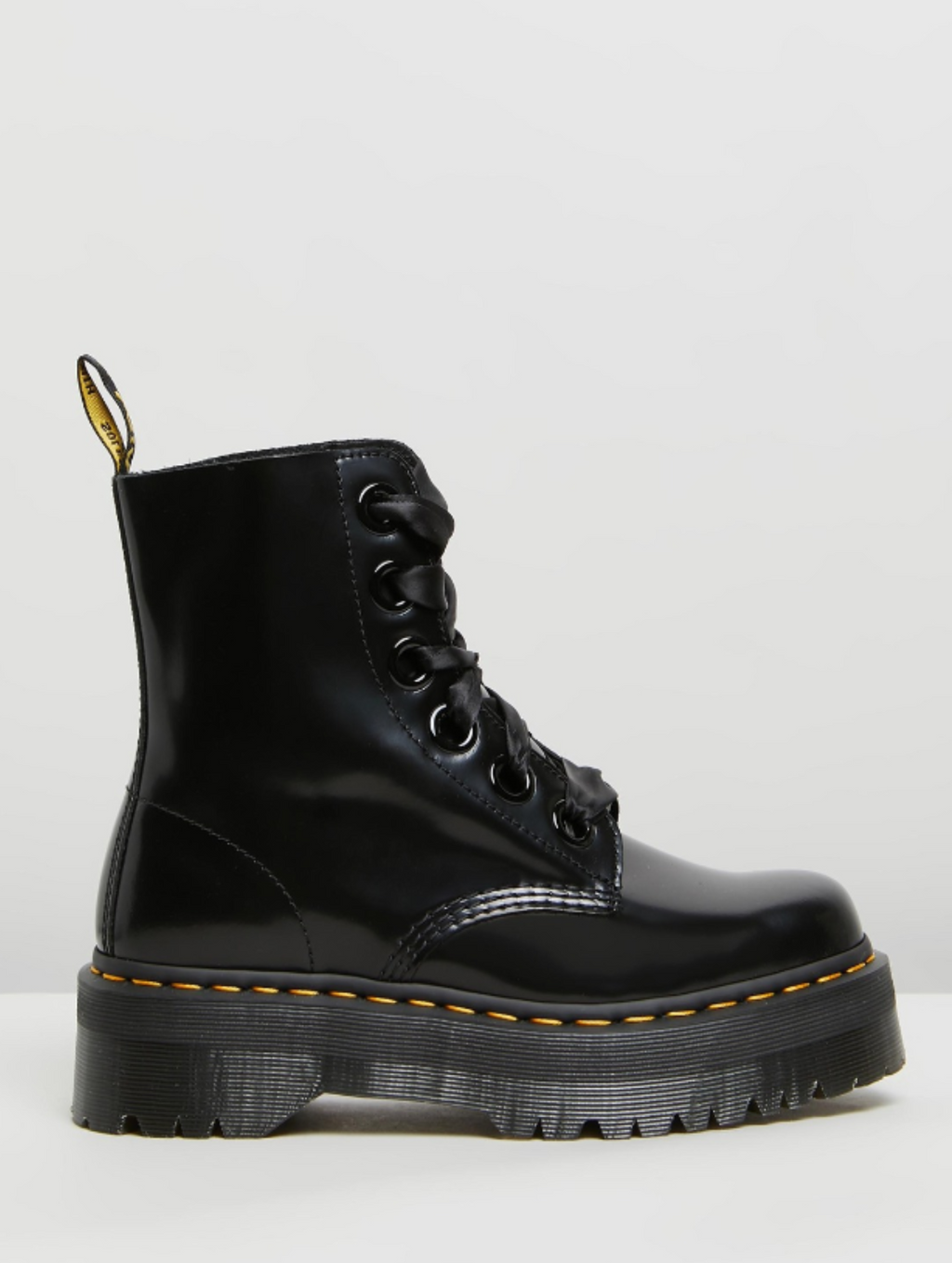 DR. MARTENS MOLLY BLACK BUTTERO