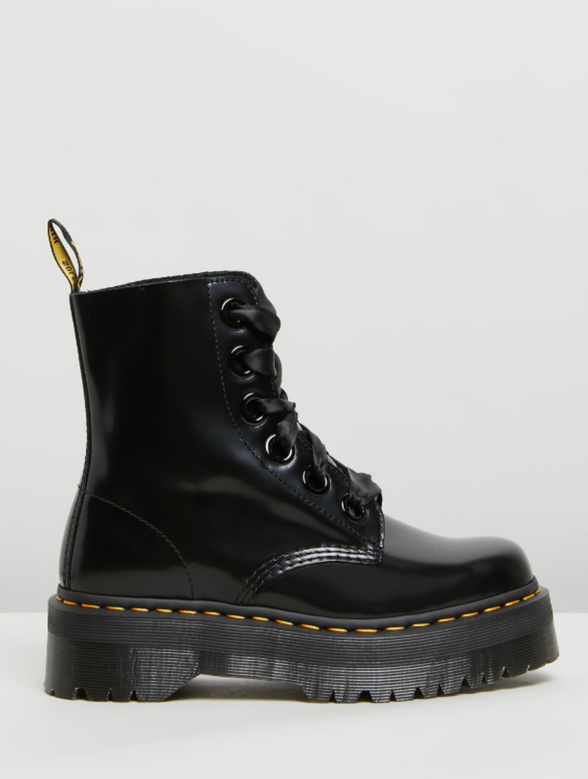 DR. MARTENS MOLLY BLACK BUTTERO