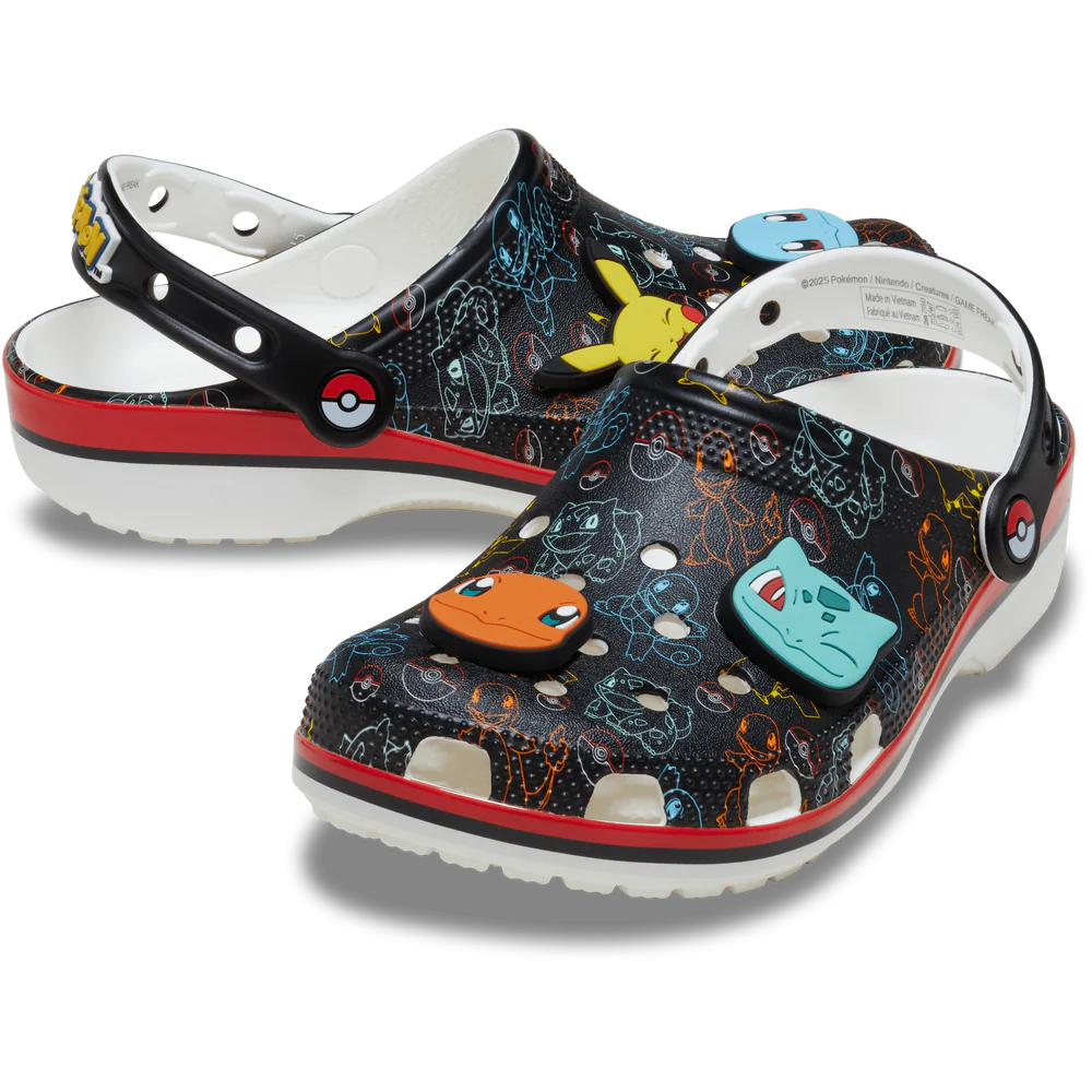 Pokemon Print Classic Clog