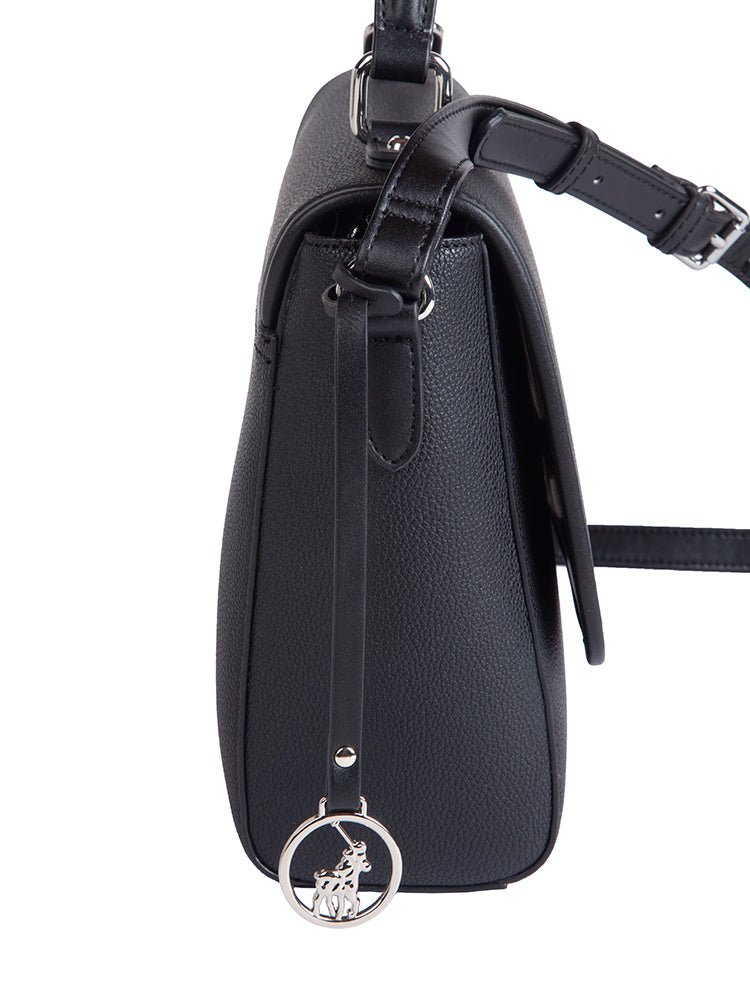 Polo Lyon Pebble Flapover Bag