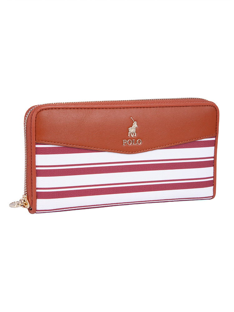 Polo Resort Zip Around Purse