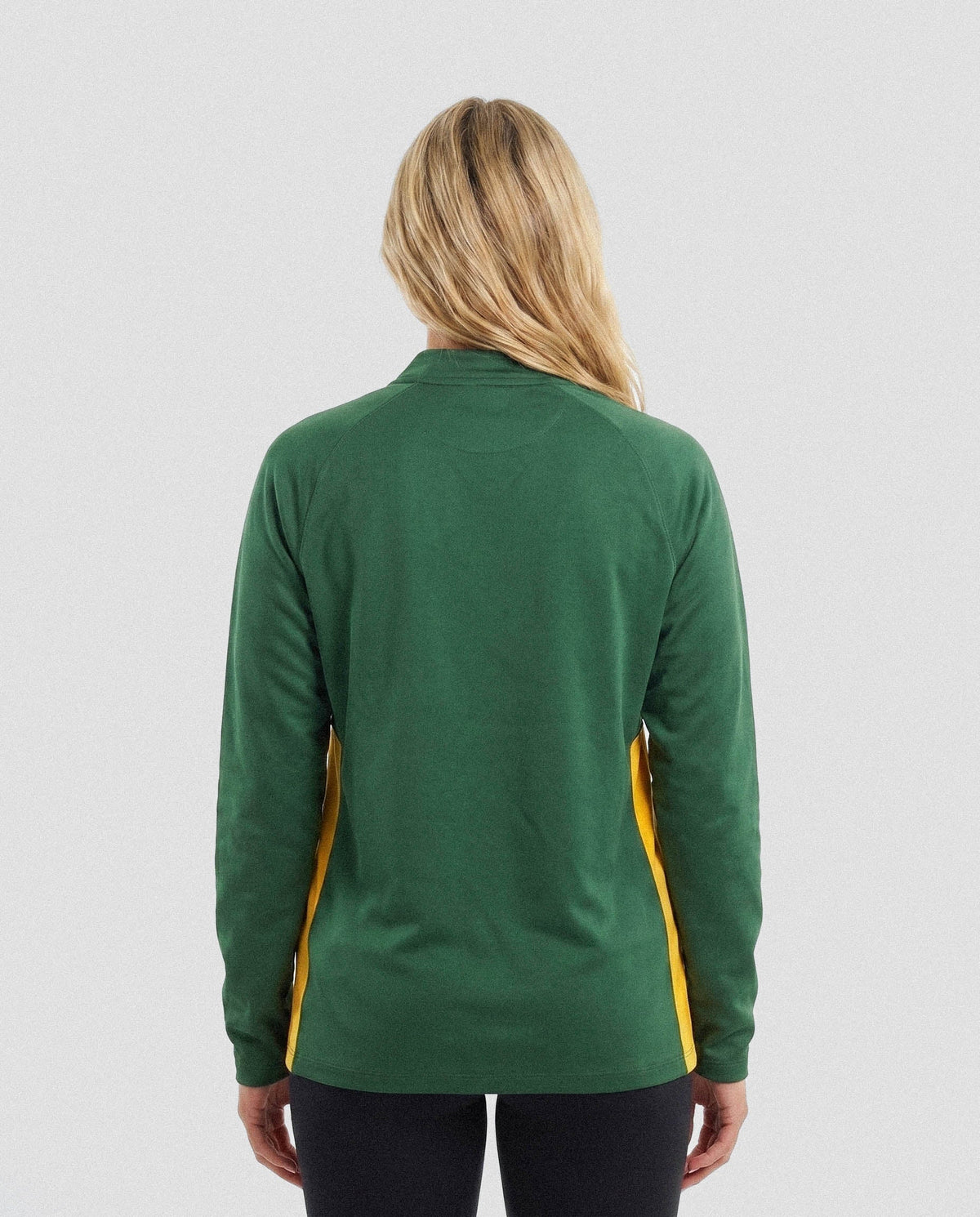 Springboks Nike Mens Rugby Training Quarter Zip Top Gorge Green
