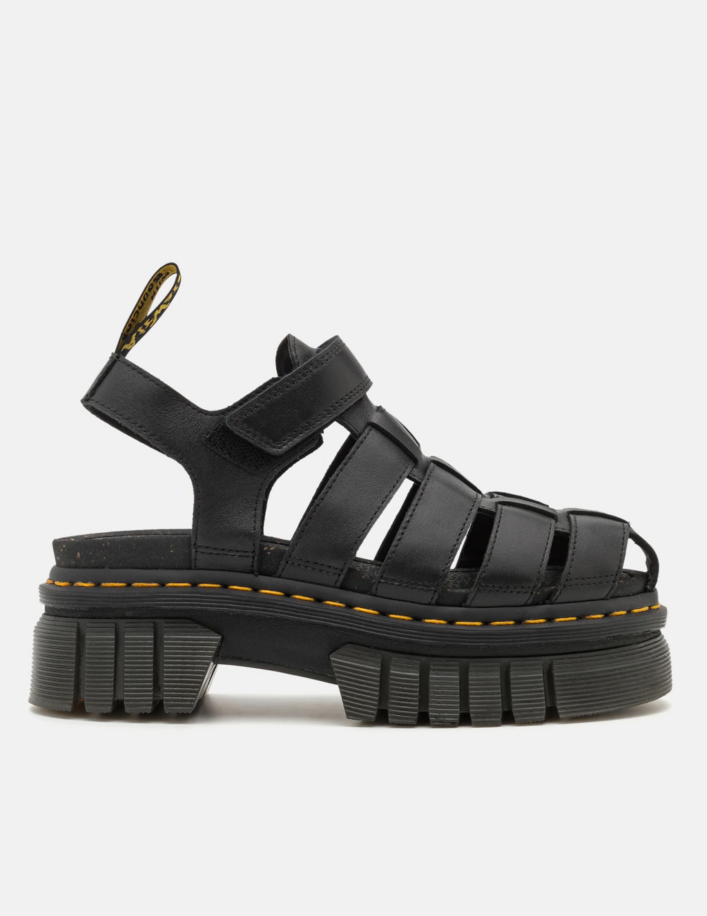 DR. MARTENS RICKI FISHERMAN BLACK