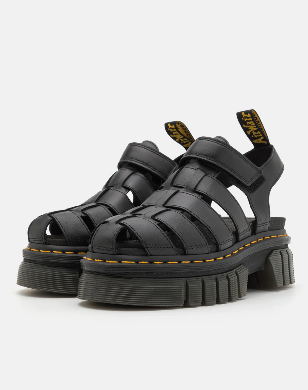 DR. MARTENS RICKI FISHERMAN BLACK