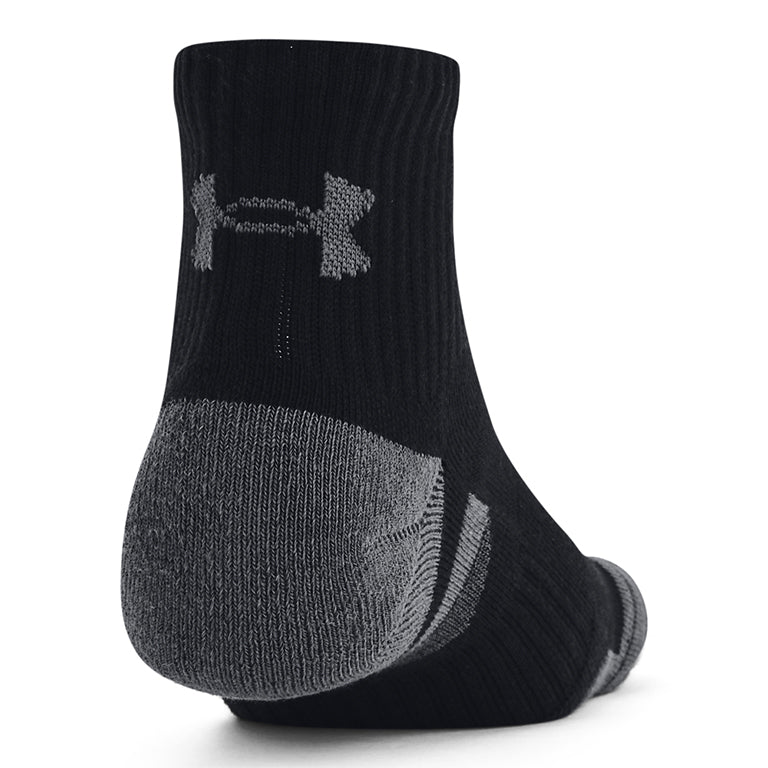 Under Armour Performance Cotton 3-Pack Quarter Socks
