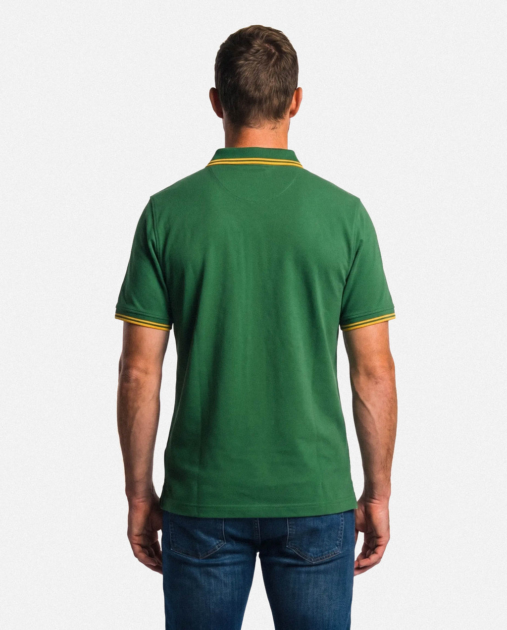 Springboks Nike Mens Pique Polo Gorge Green