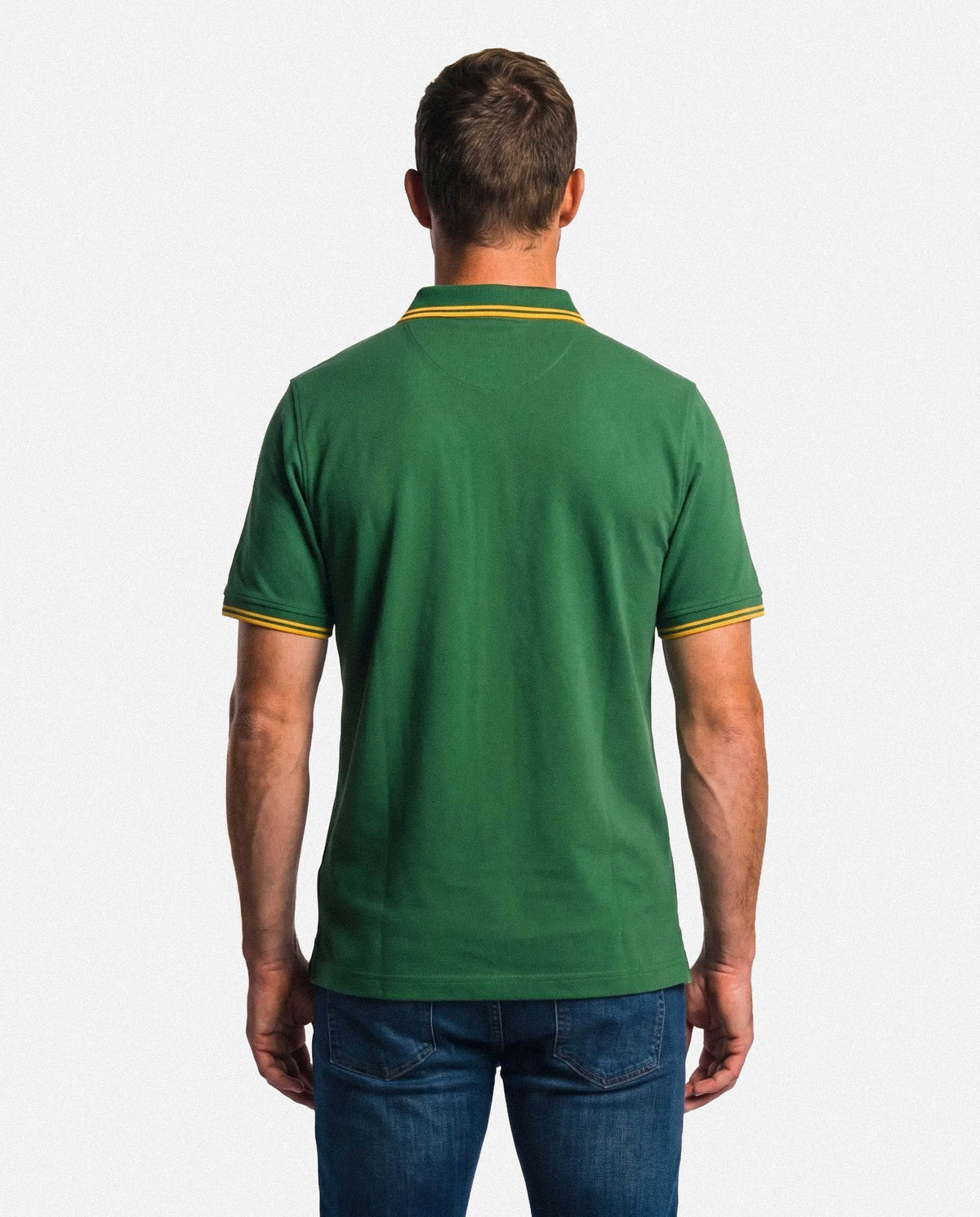 Springboks Nike Mens Pique Polo Gorge Green