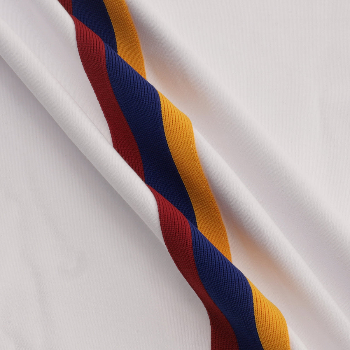 FLAG STRIPE WHITE T-SHIRT