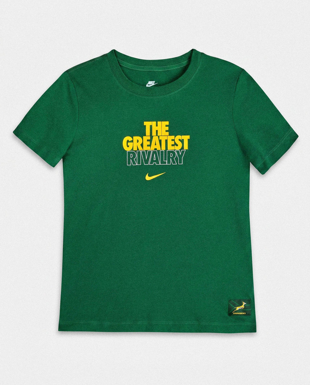Springboks Nike Womens Rugby's Greatest Rivalry Tour Tee Gorge Green